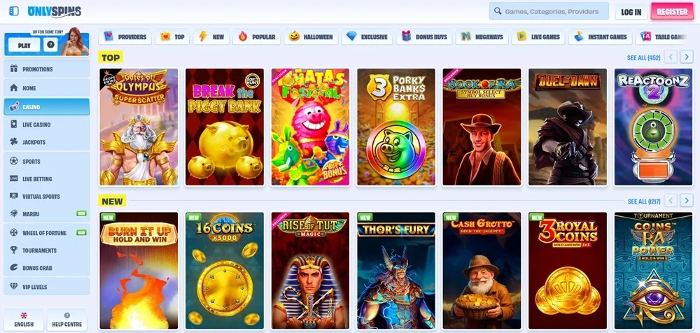 Onlyspins Casino – Oficialus Kazino Lietuva 2026 Casino